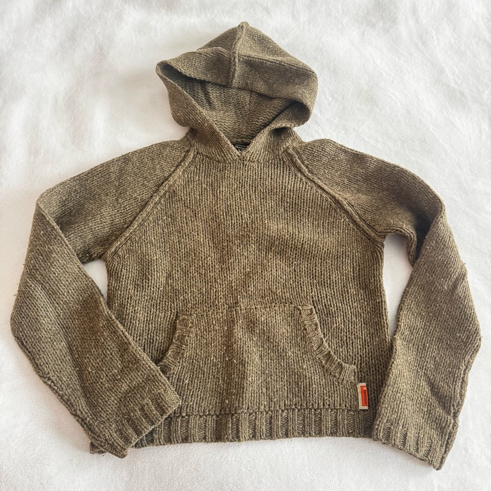 Abercrombie & Fitch Gray Knit Sweater